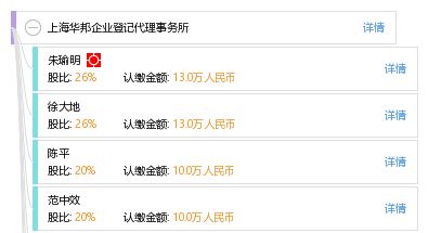 上海华邦企业登记代理事务所